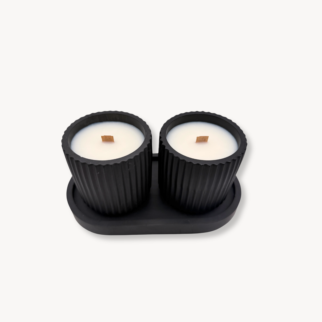 Bougie Ondine noir