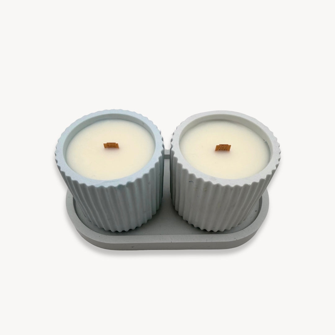 Bougie Ondine Bleuet