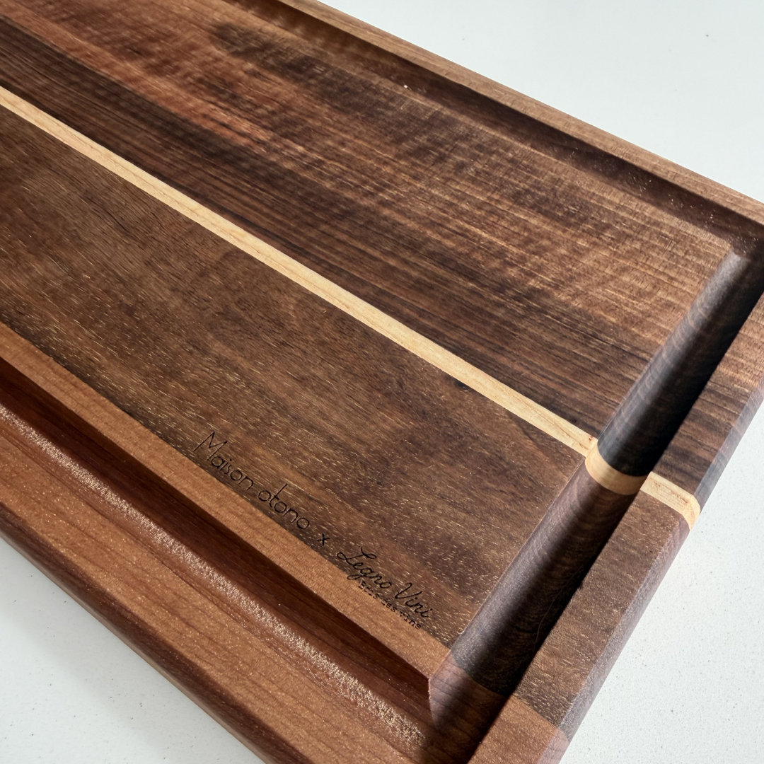 Planche essentiel en noyer