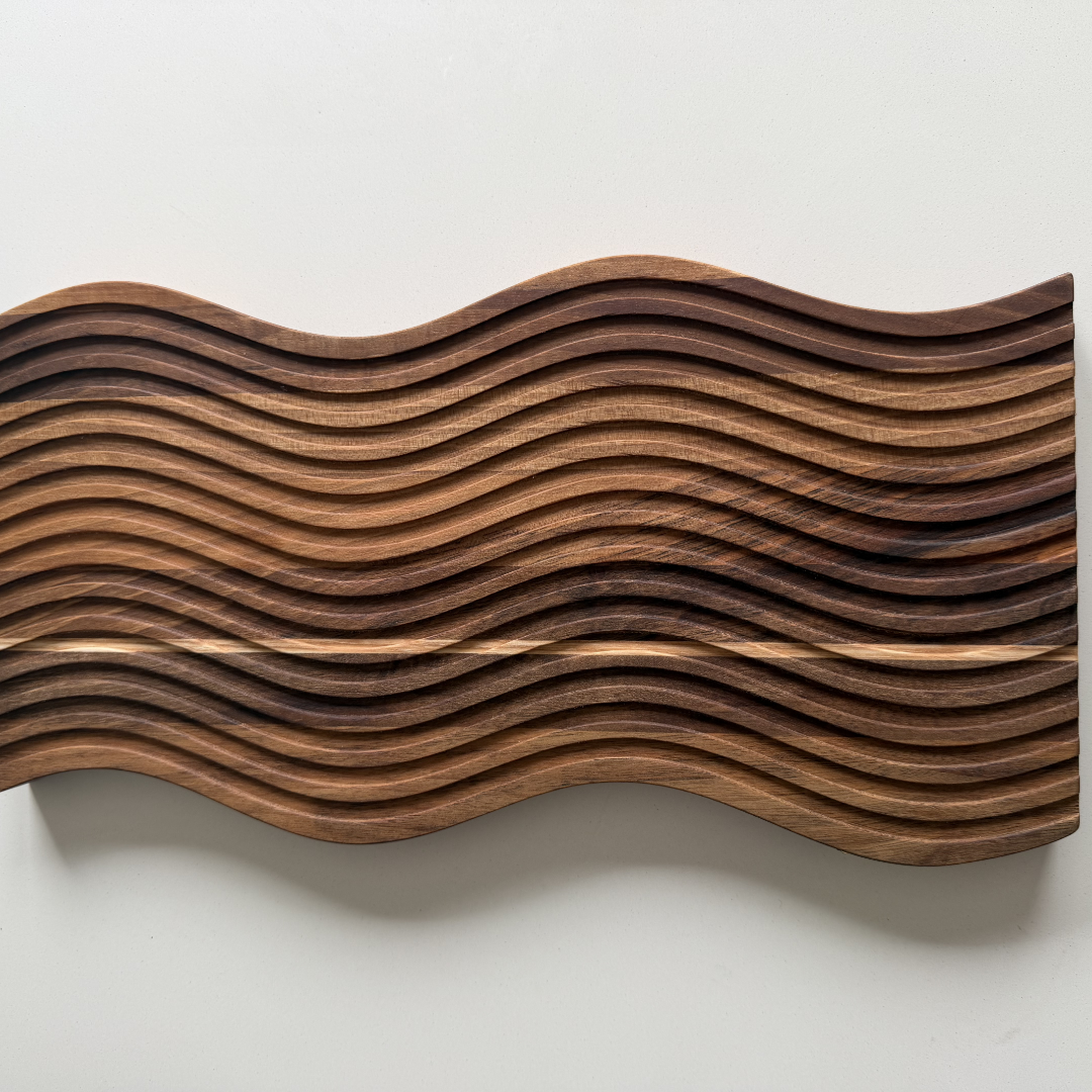 Planche relief noyer